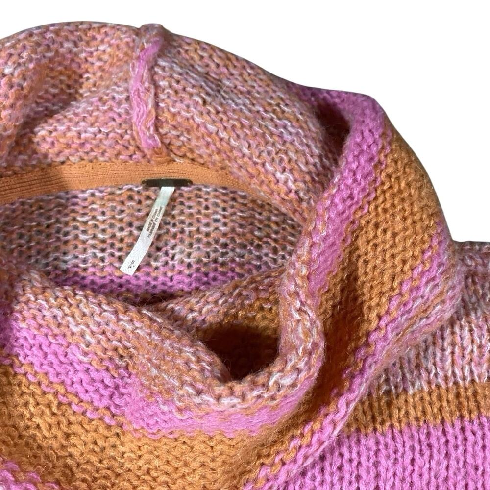 Free People Candy Stripe Tunic Sweater - S - Picture 3 of 4